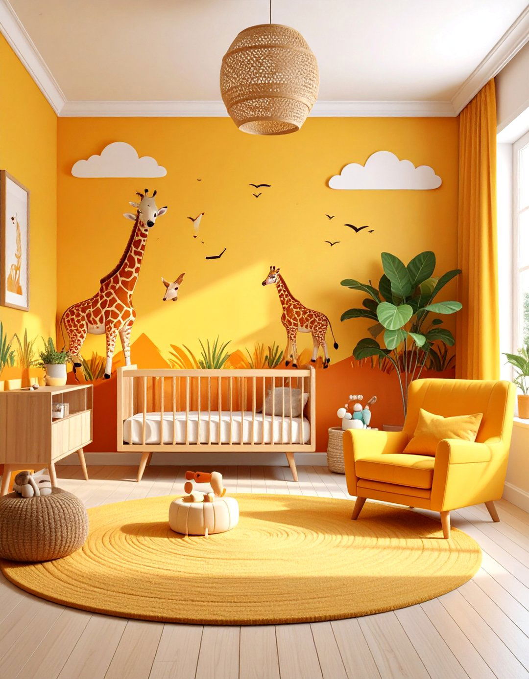 Simbas Pride Lion King Safari Nursery - 25 Disney Nursery Ideas