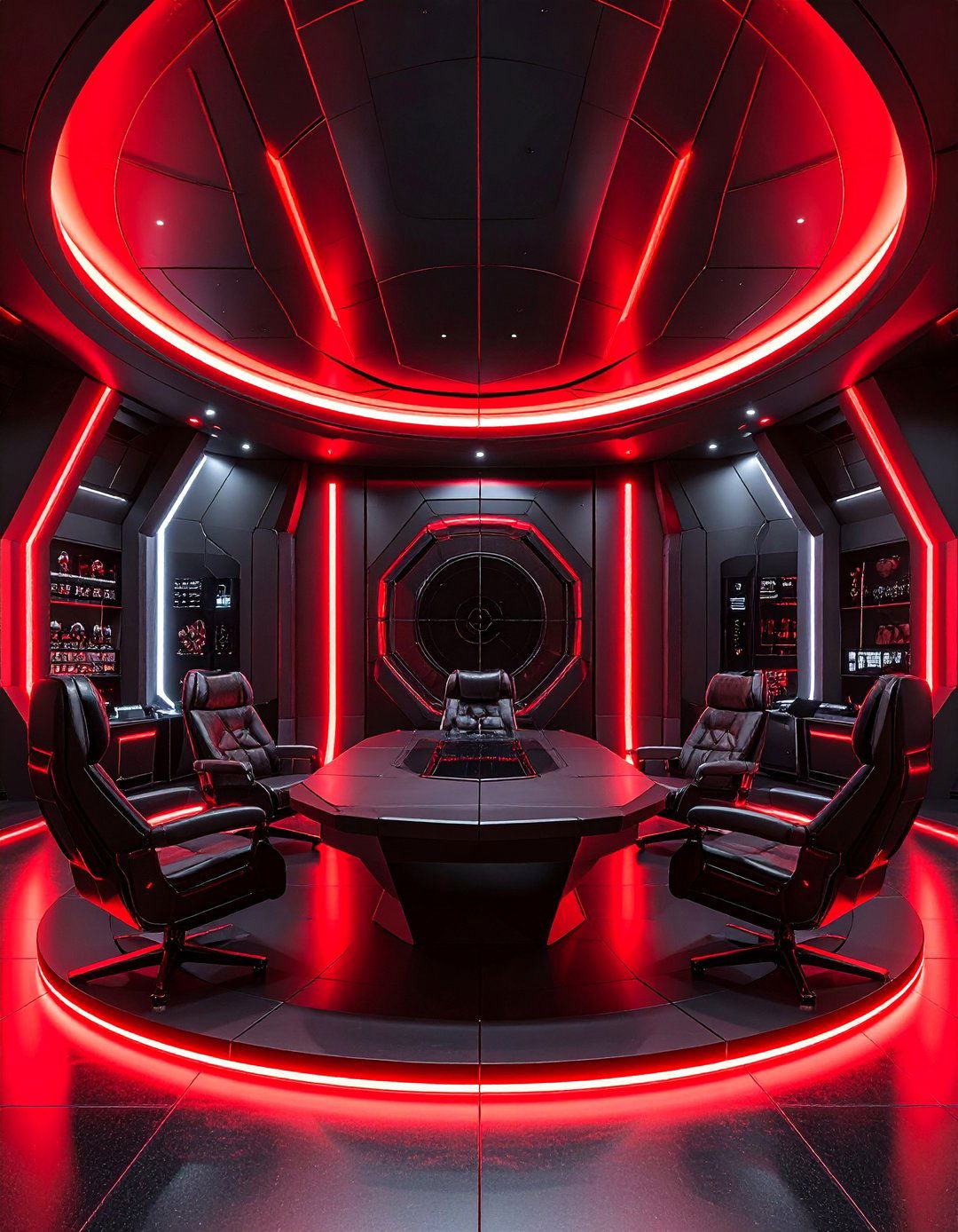 Sith Lord Dark Side Chamber - 25 Star Wars Room Ideas