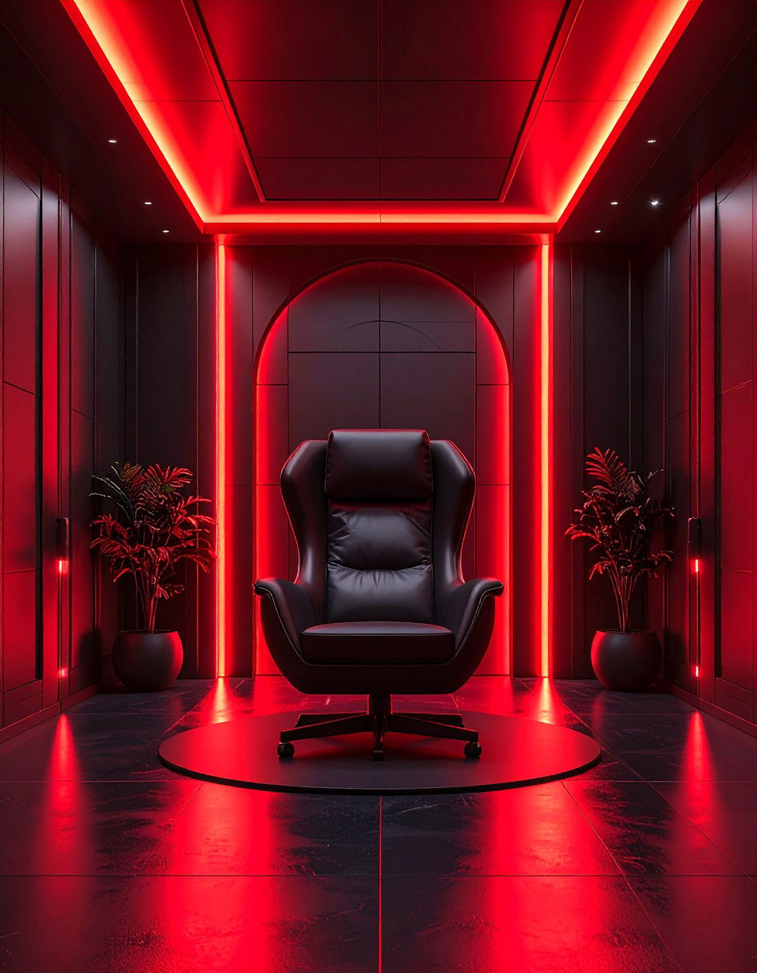 Sith Lords Sanctuary with Dark Side Aesthetics - 25 Star Wars Man Cave Ideas