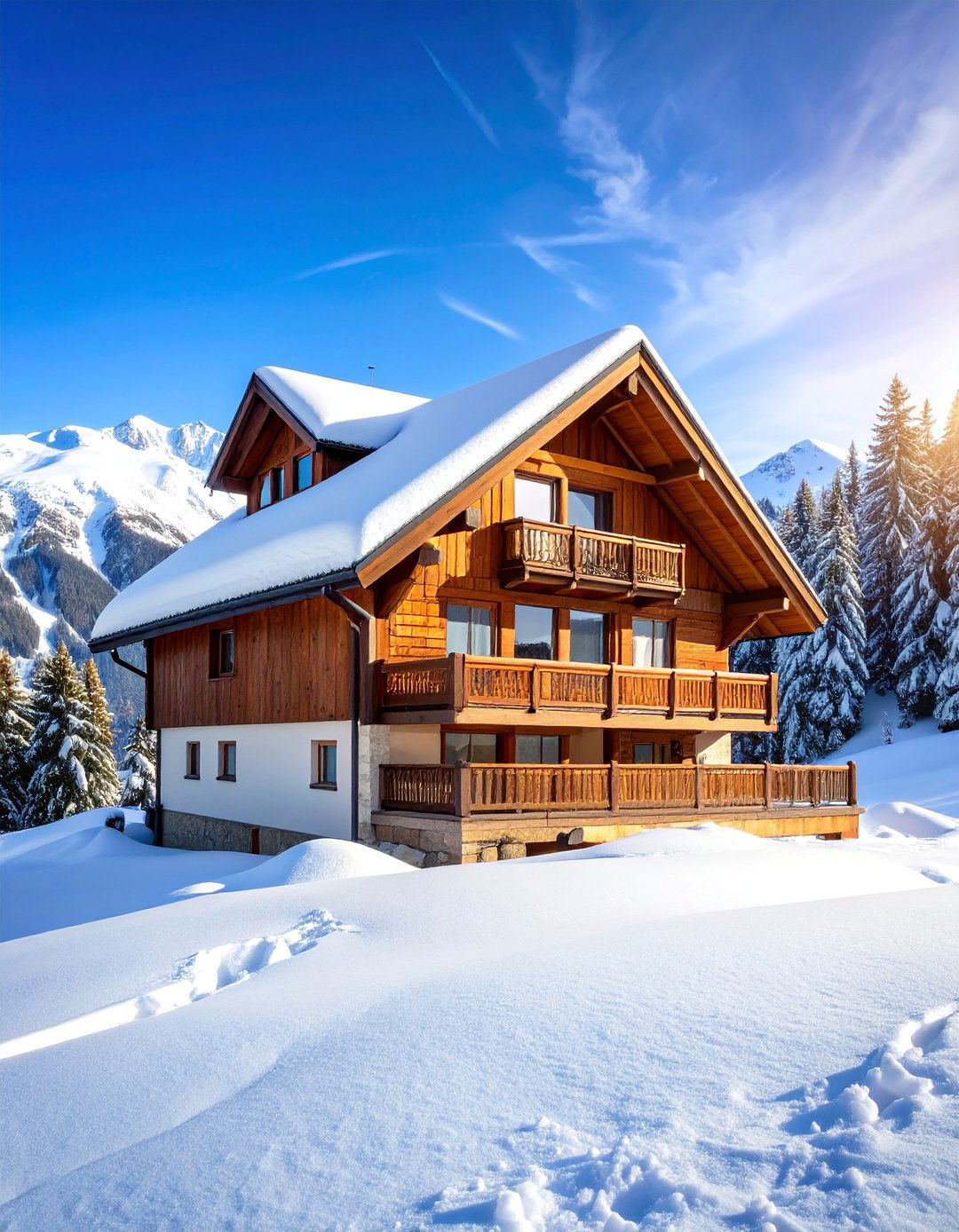 Ski Lodge A Frame with Covered Snow Country Balcony - 25 a Frame House With Balcony