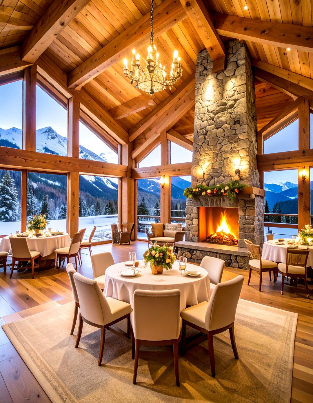 Ski Lodge Wedding Venue with Winter Wonderland - 25 Wedding Venue Ideas