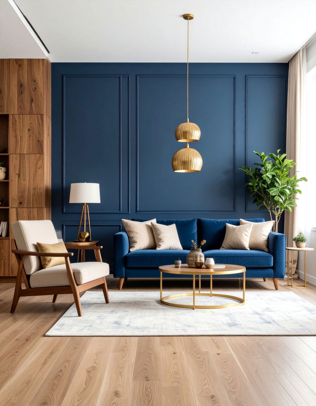 Slate Blue Accent Wall for Sophisticated Calm - 25 Accent Wall Colors