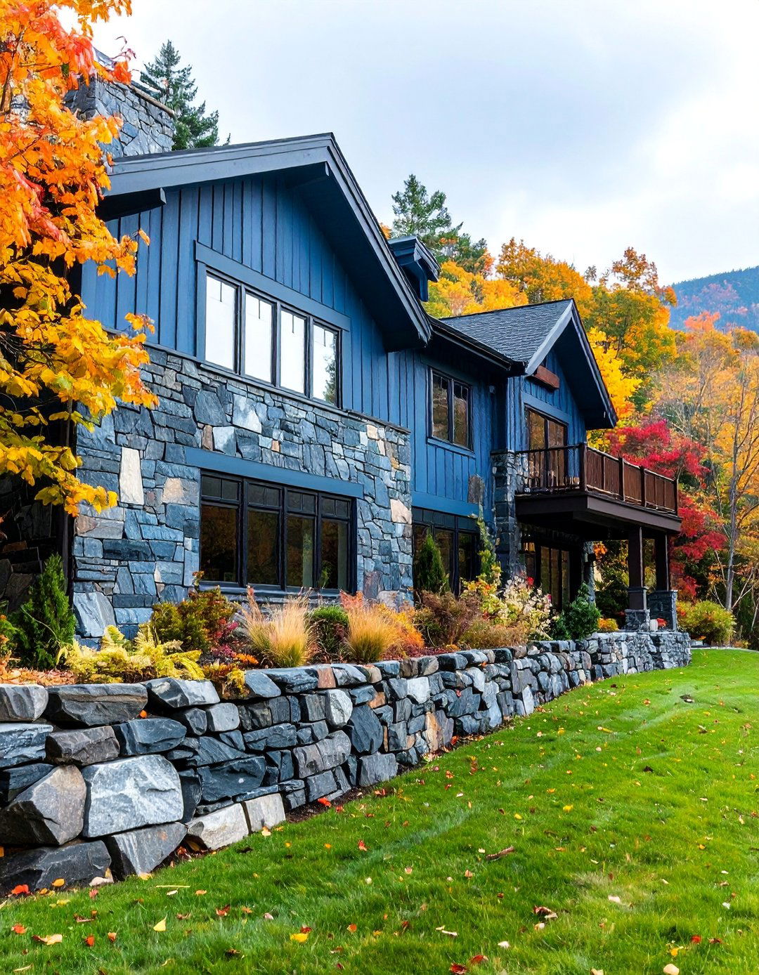 Slate Mountain Lodge Aesthetic - 25 Types of Exterior House Stone