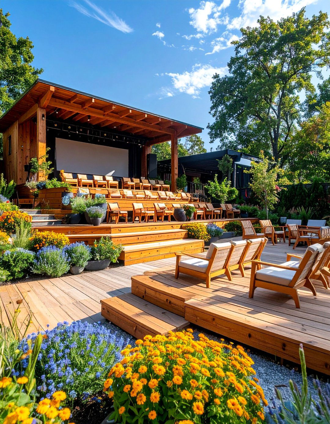 Sleeper Garden Theater and Entertainment Spaces - 25 Garden Sleeper Ideas