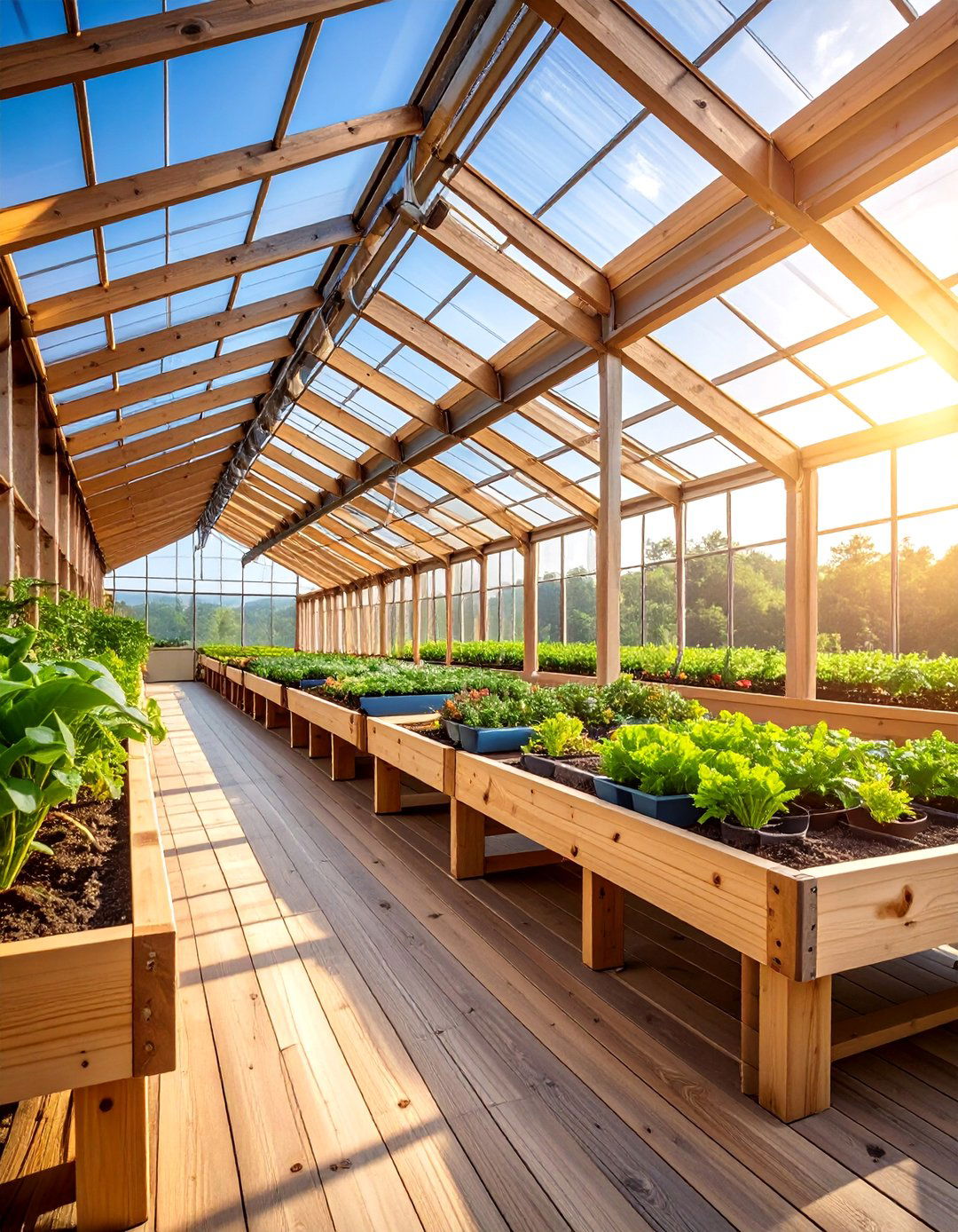 Sleeper Greenhouse Growing Bench Systems - 25 Garden Sleeper Ideas