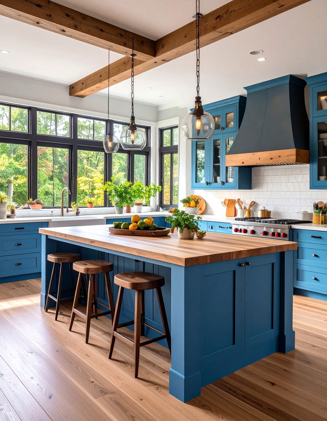 Sliding Barn Door Farmhouse Kitchen Island - 25 Farmhouse Kitchen Island Ideas