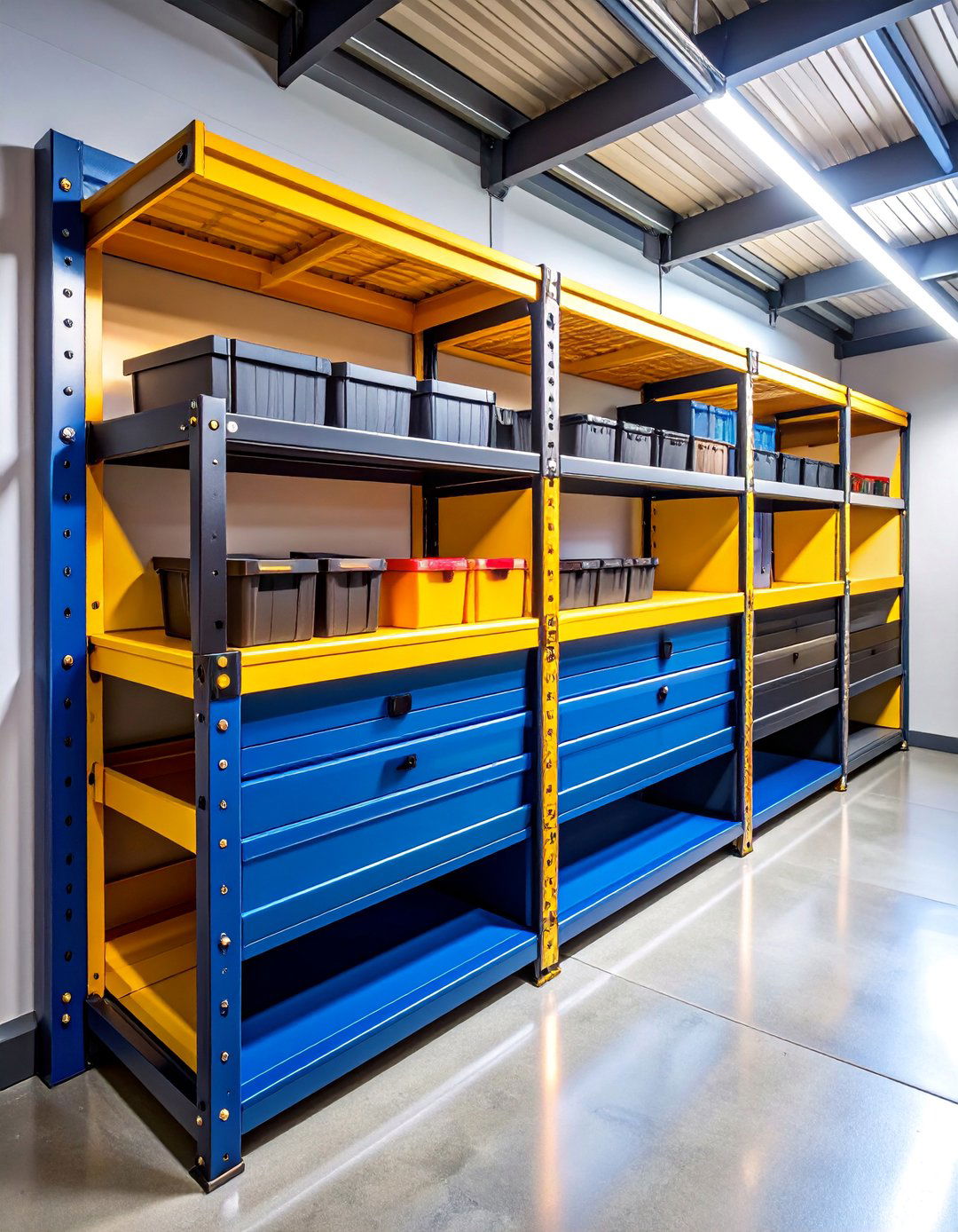 Sliding Pull Out Garage Shelves - 25 Garage Shelving Ideas
