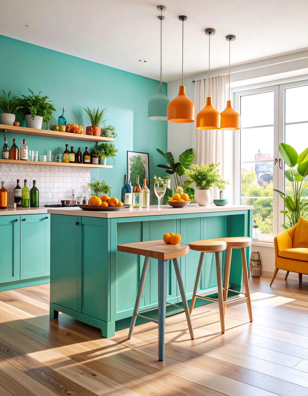 Small Apartment Tray Bar Station - 25 Home Bar Ideas On A Budget