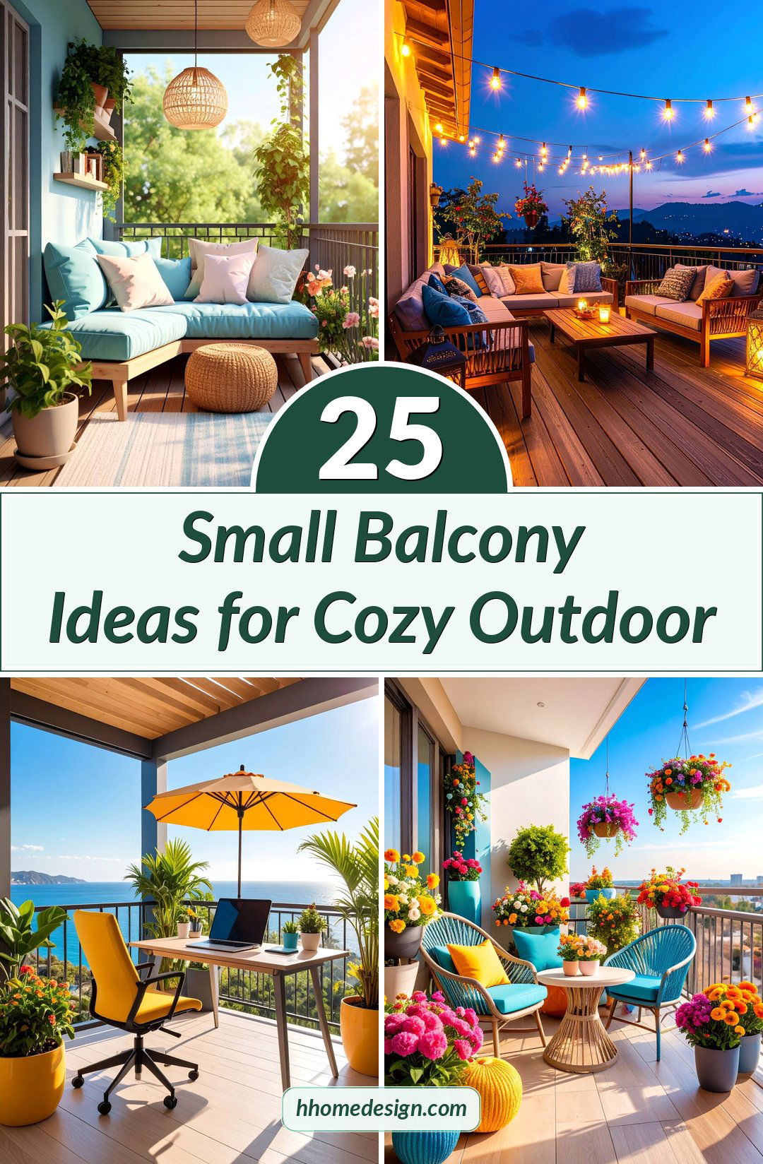 25 Small Balcony Ideas for Cozy Outdoor