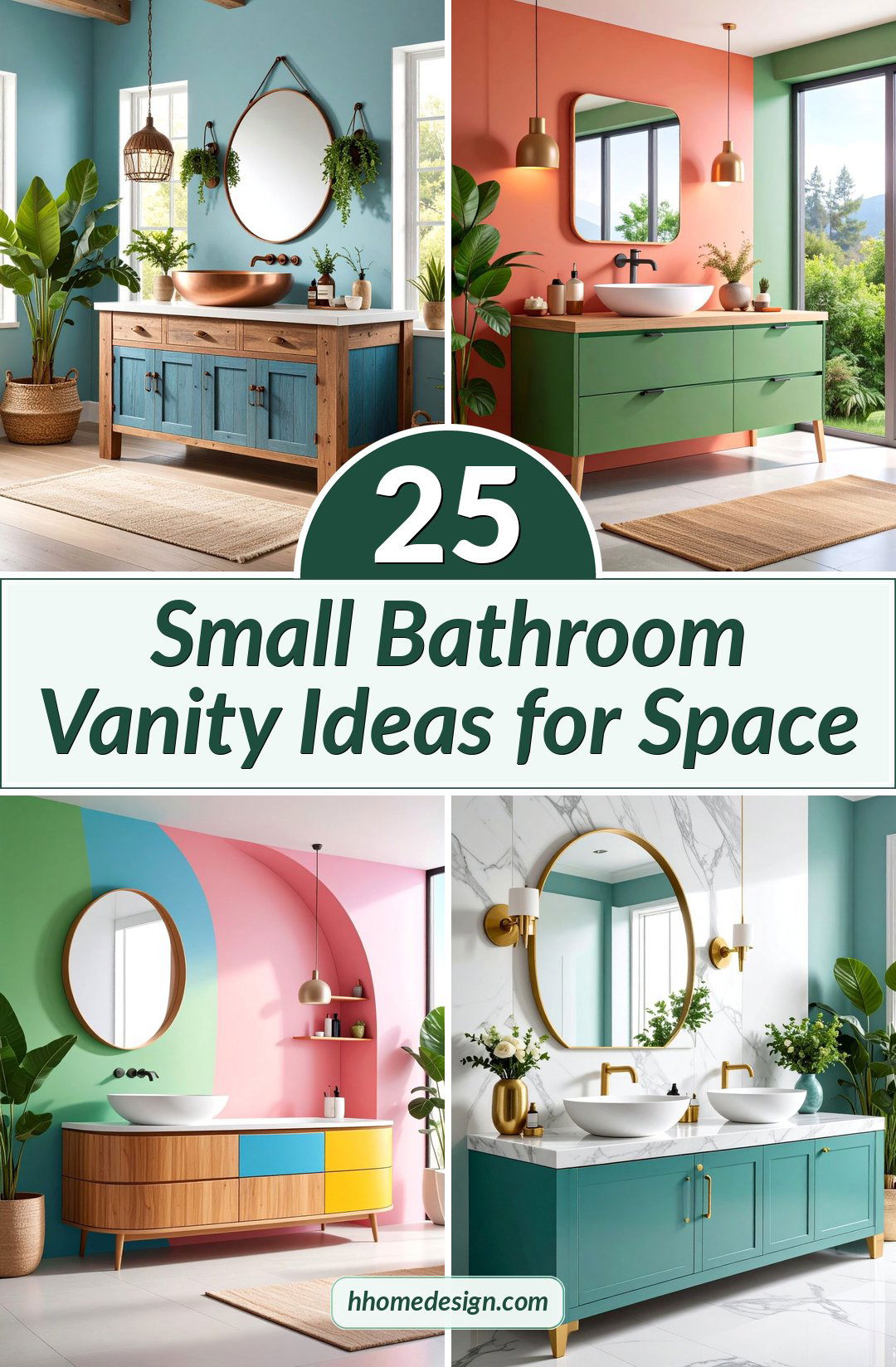 25 Small Bathroom Vanity Ideas for Space