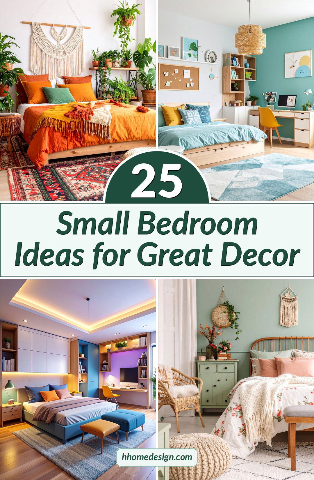 25 Small Bedroom Ideas for Great Decor