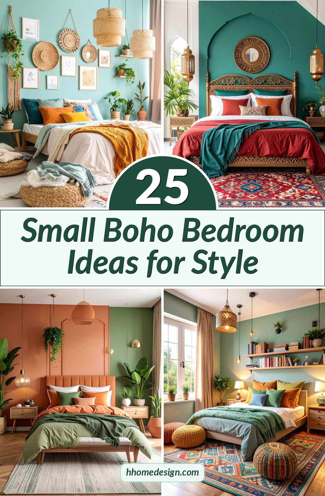 25 Small Boho Bedroom Ideas for Style