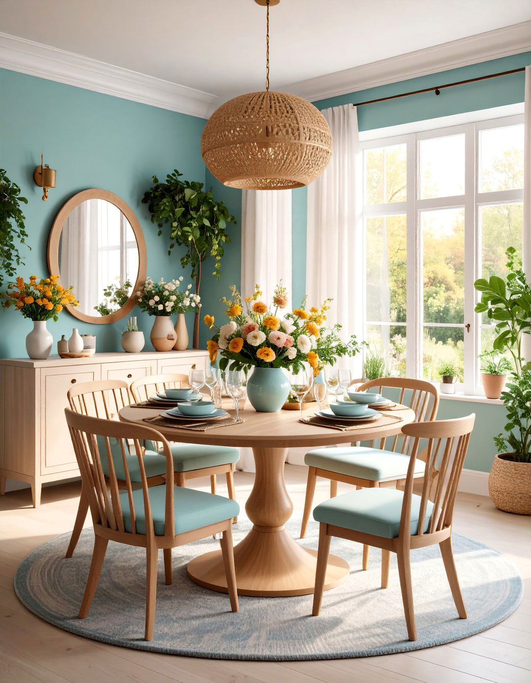 Small Cottage Dining Room with Space Saving Solutions - 25 cottage dining room ideas