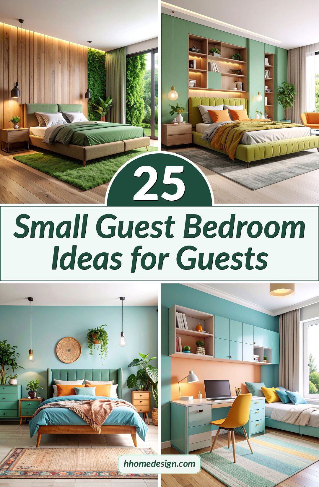 25 Small Guest Bedroom Ideas for Guests