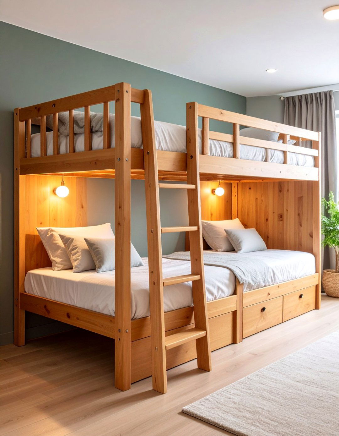 Small Guest Room with Built In Bunk Beds - 25 small guest room ideas