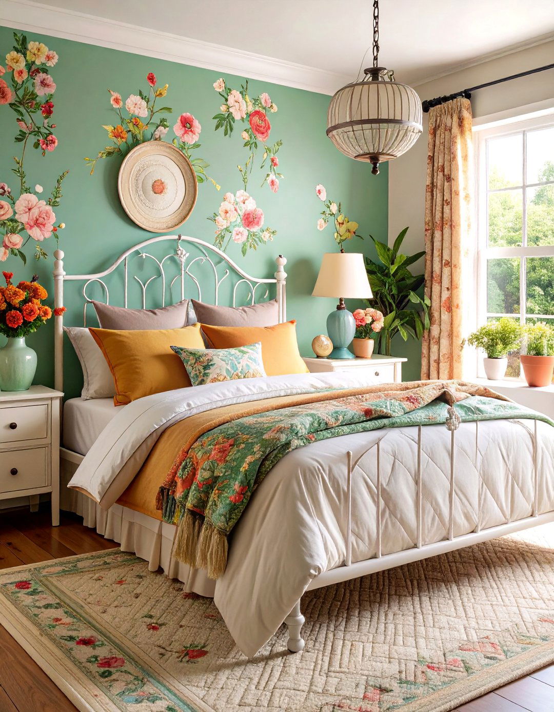 Small Guest Room with Cottage Style Charm - 25 small guest room ideas