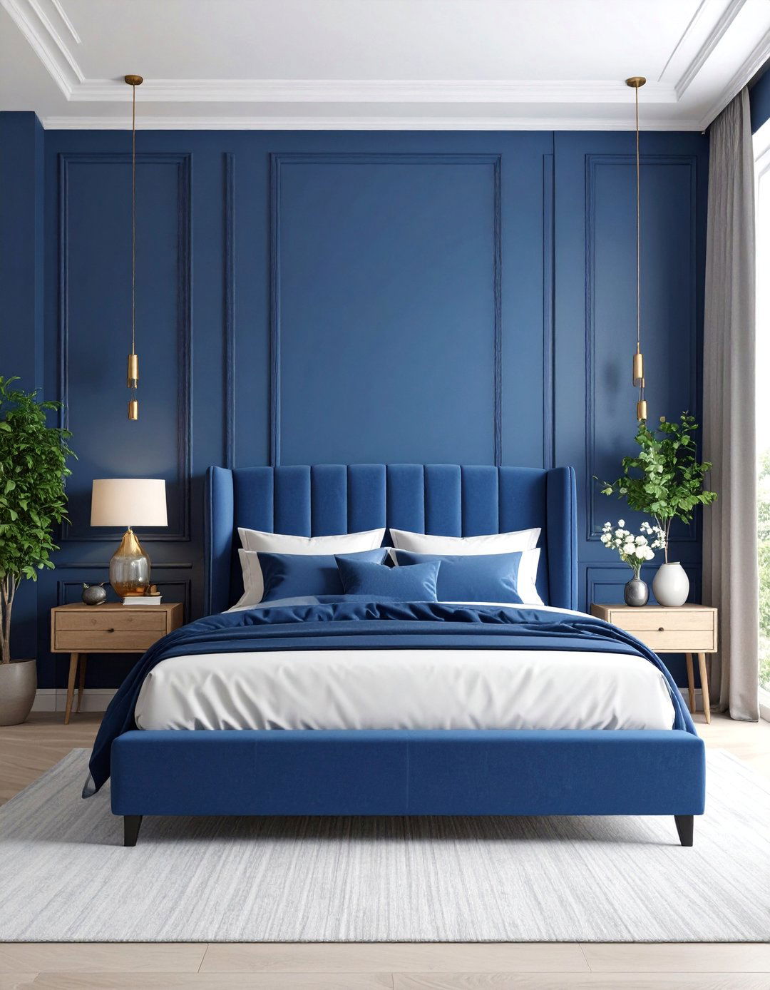 Small Guest Room with Monochromatic Color Scheme - 25 small guest room ideas