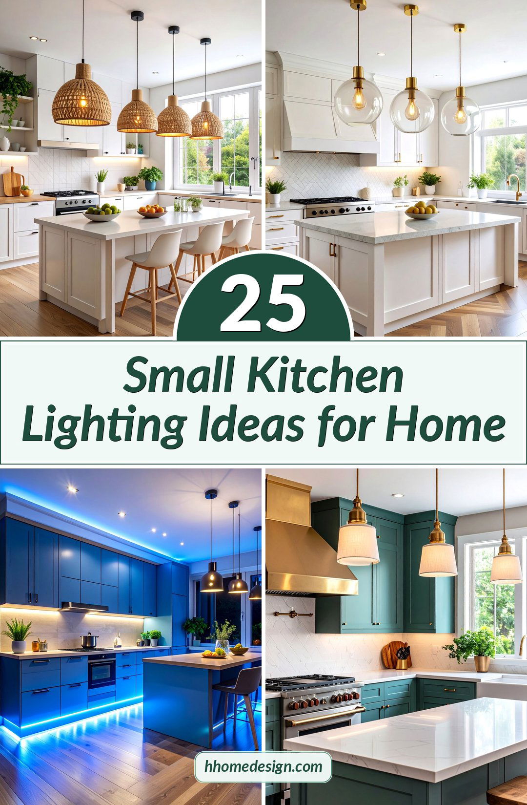 25 Small Kitchen Lighting Ideas for Home
