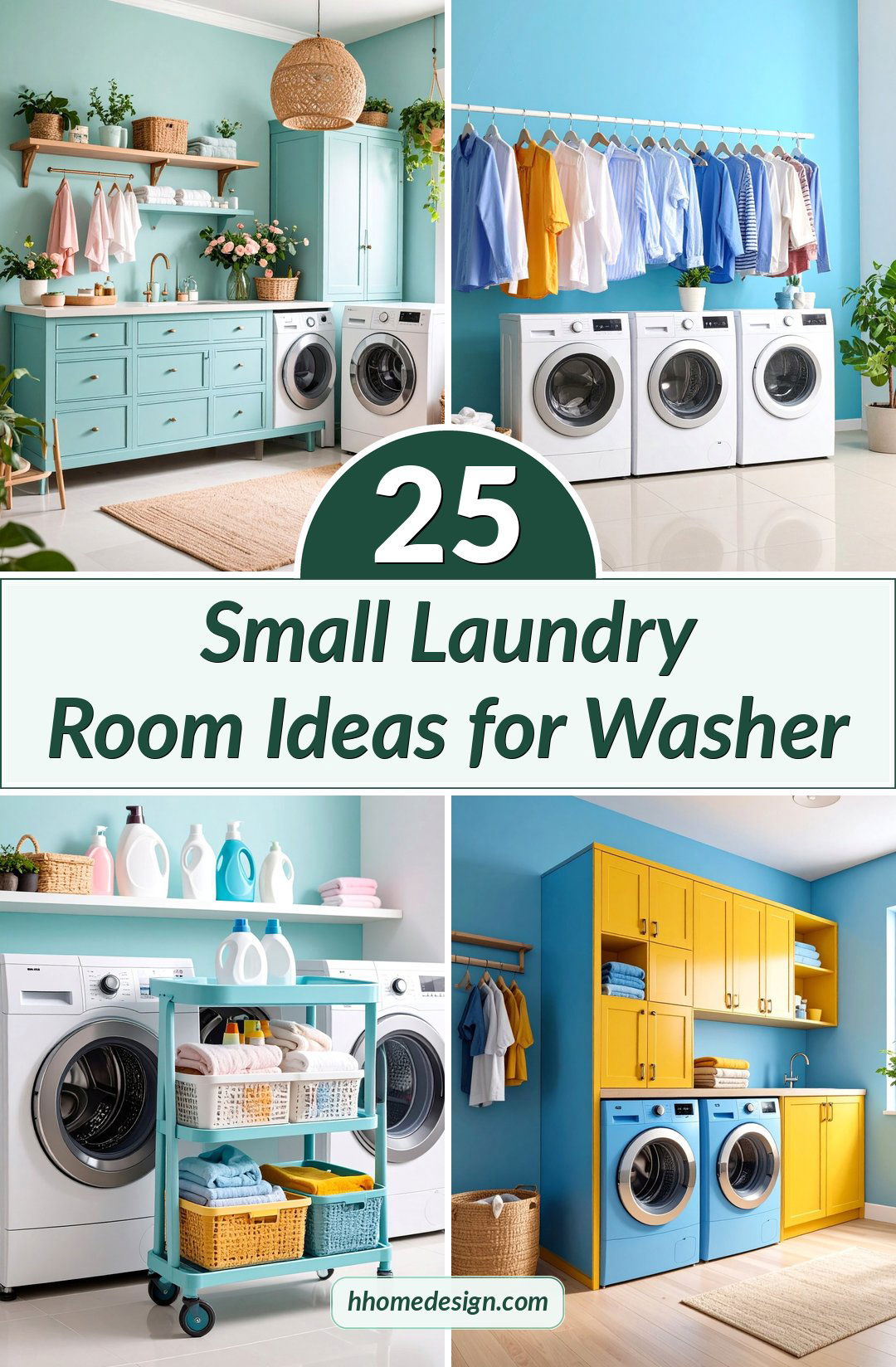 25 Small Laundry Room Ideas for Washer
