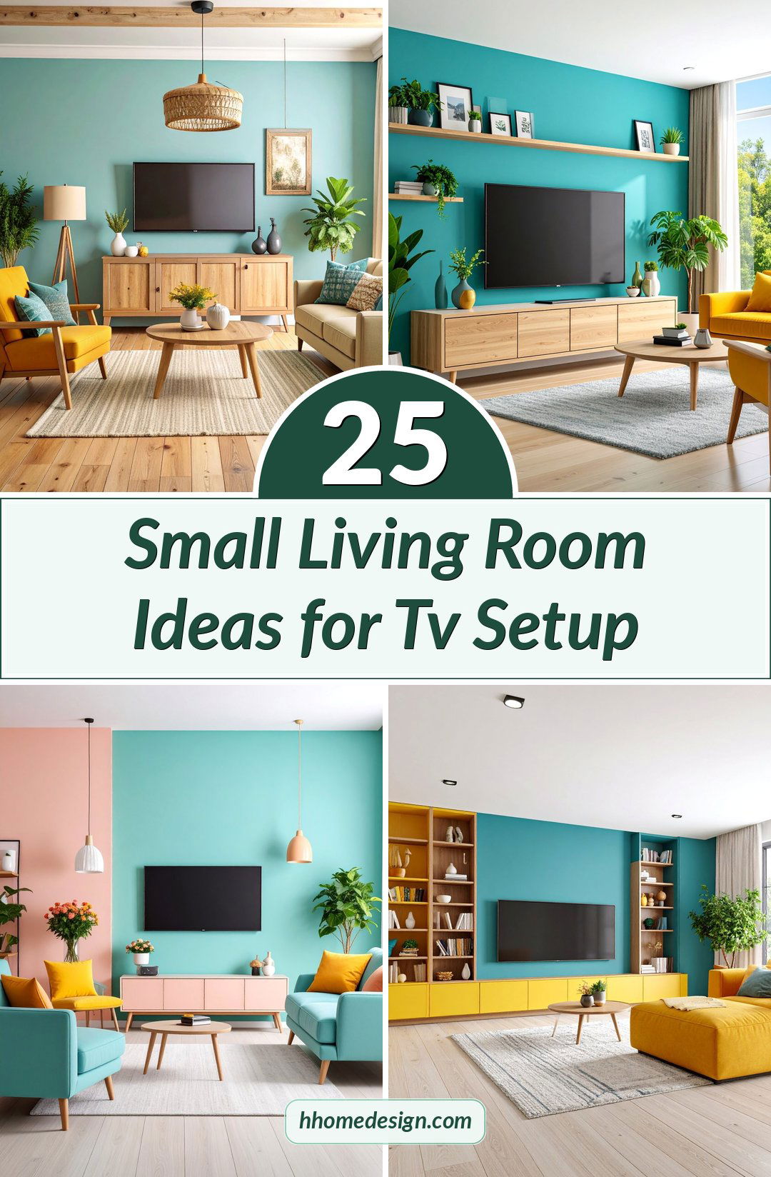 25 Small Living Room Ideas for Tv Setup