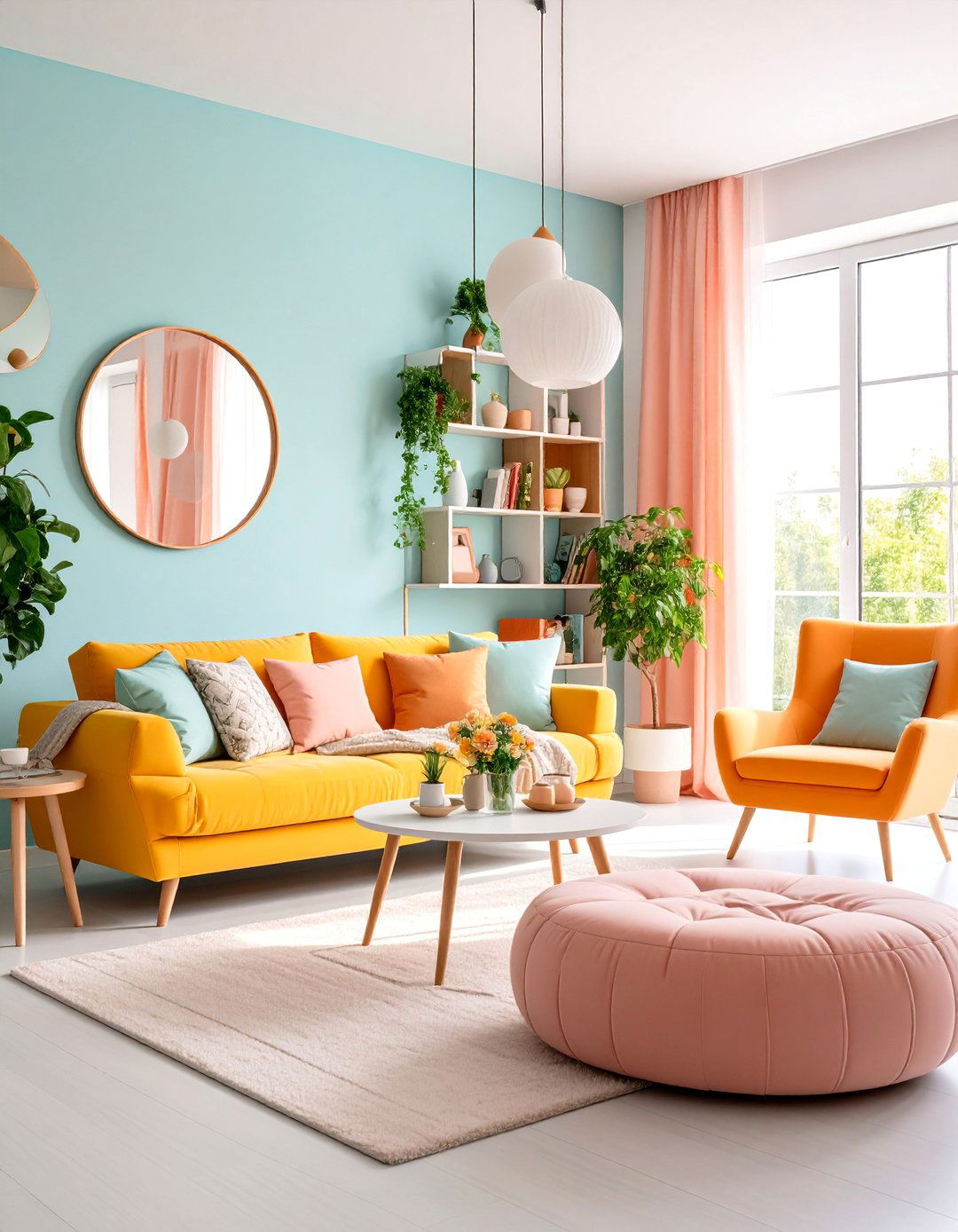 Small Living Room Space Maximizing Layout - 25 Living Room Layout Ideas
