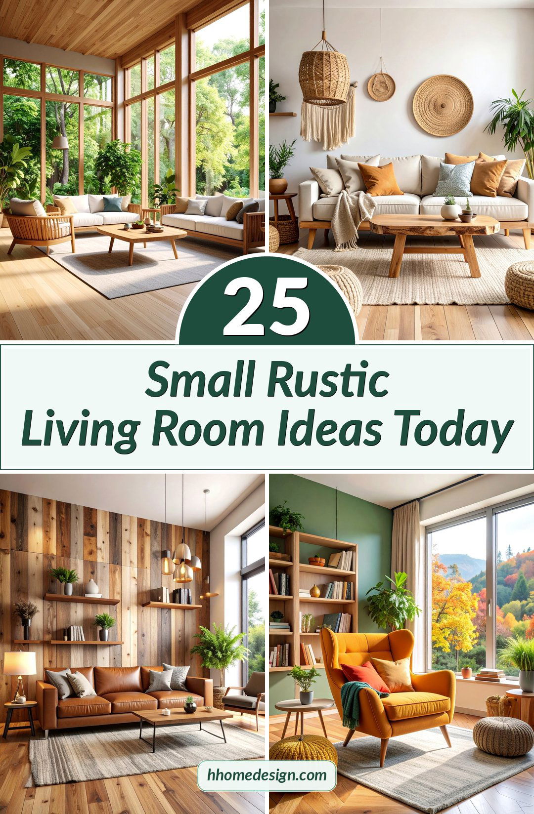 25 Small Rustic Living Room Ideas Today