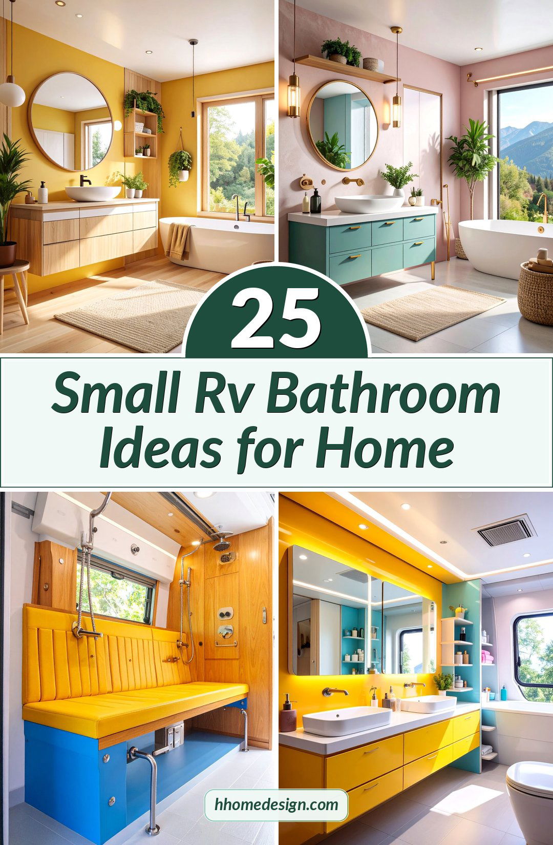 25 Small Rv Bathroom Ideas for Home