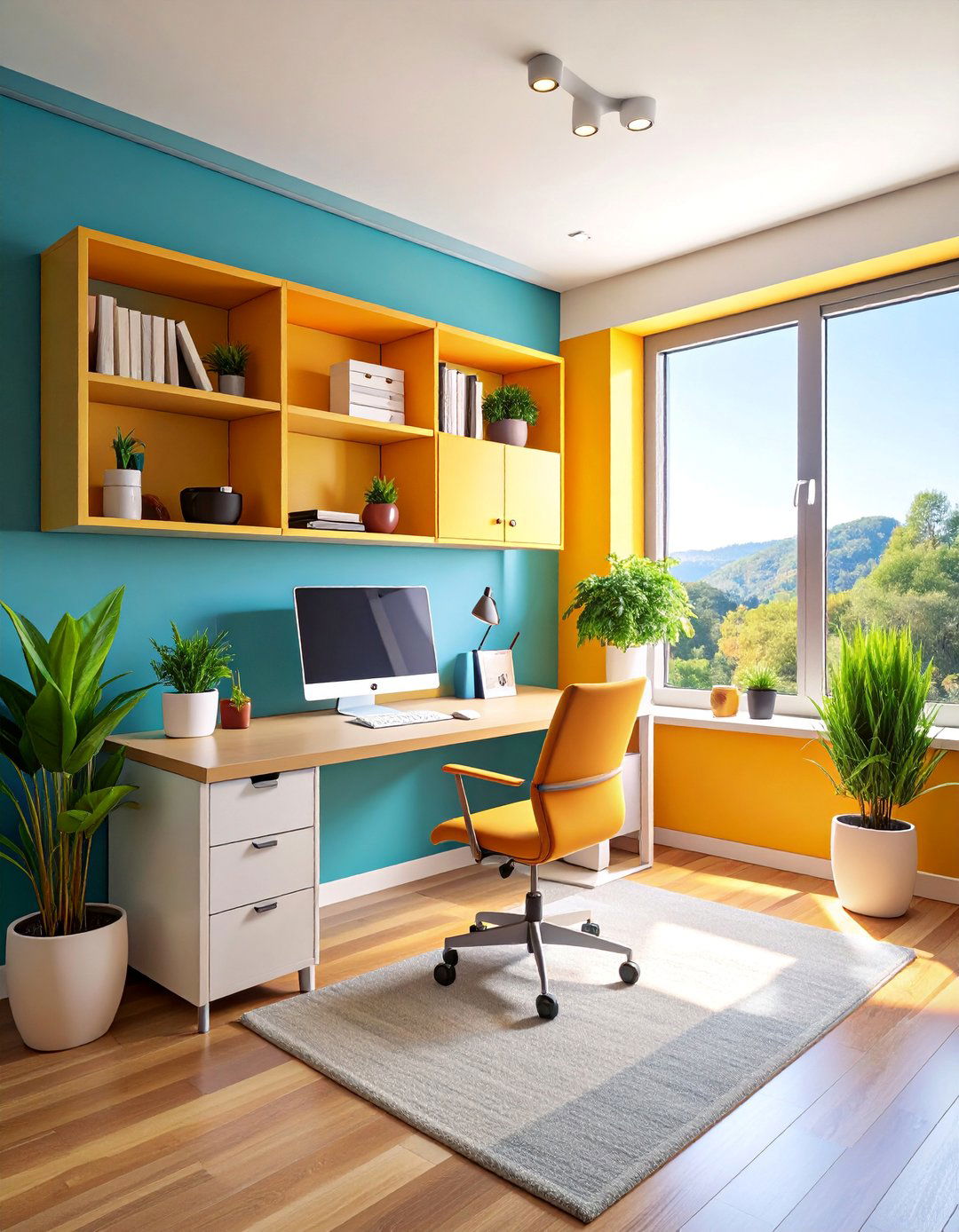 Small Space Desk Organization Maximizer - 25 Desk Organization Ideas