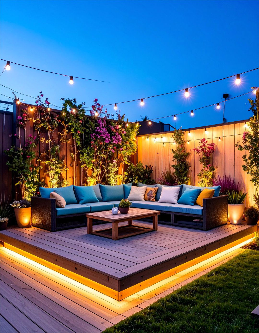 Small Space Floating Deck for Compact Yards - 25 Floating Deck Ideas