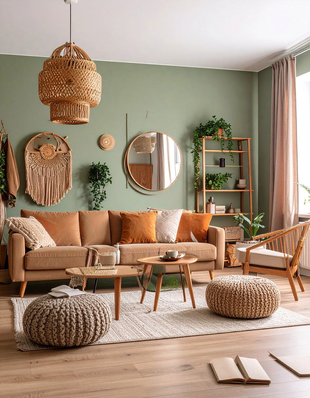Small Space Taupe Living Room with Smart Storage - 25 Taupe Living Room Ideas