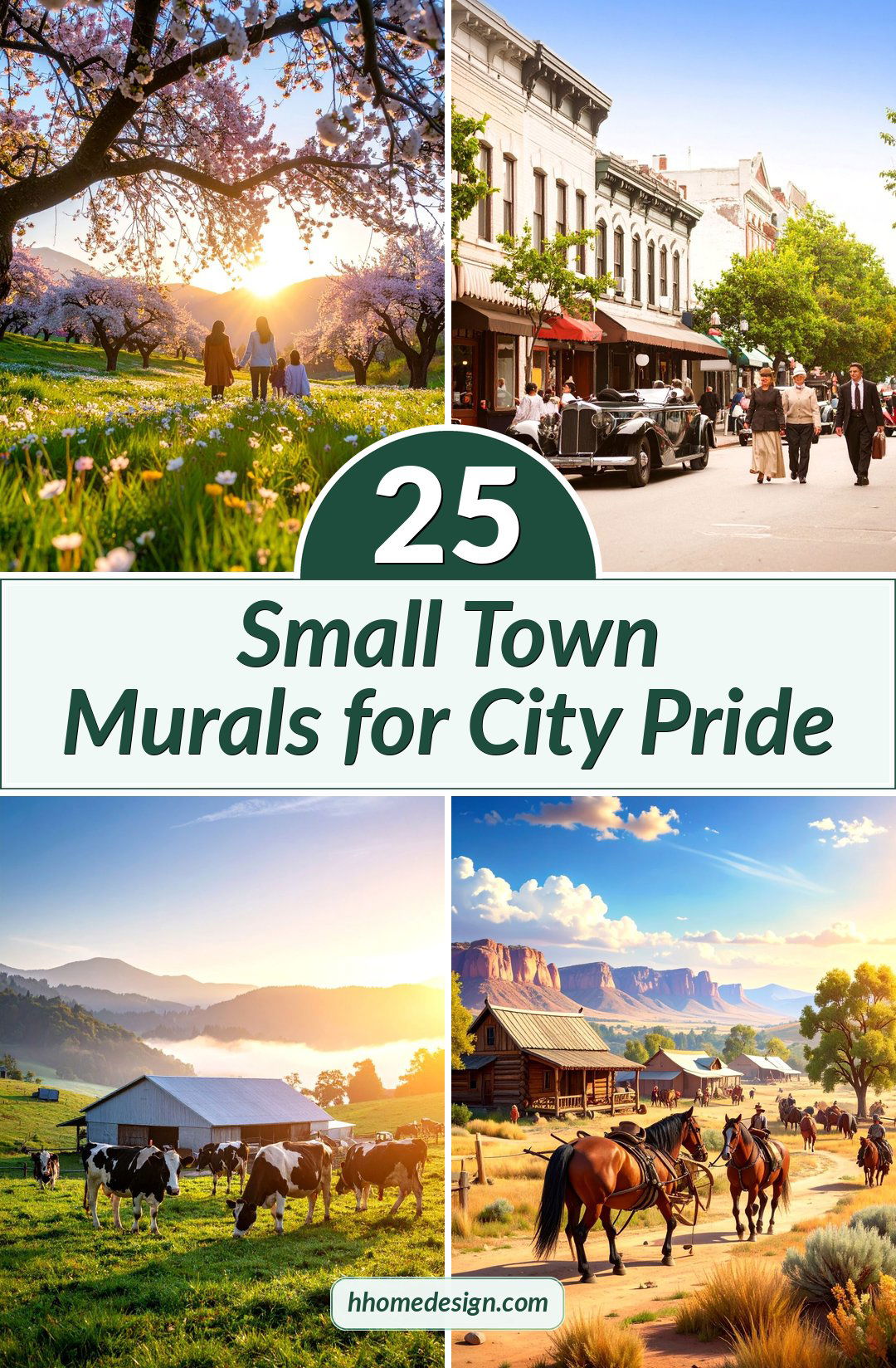 25 Small Town Murals for City Pride