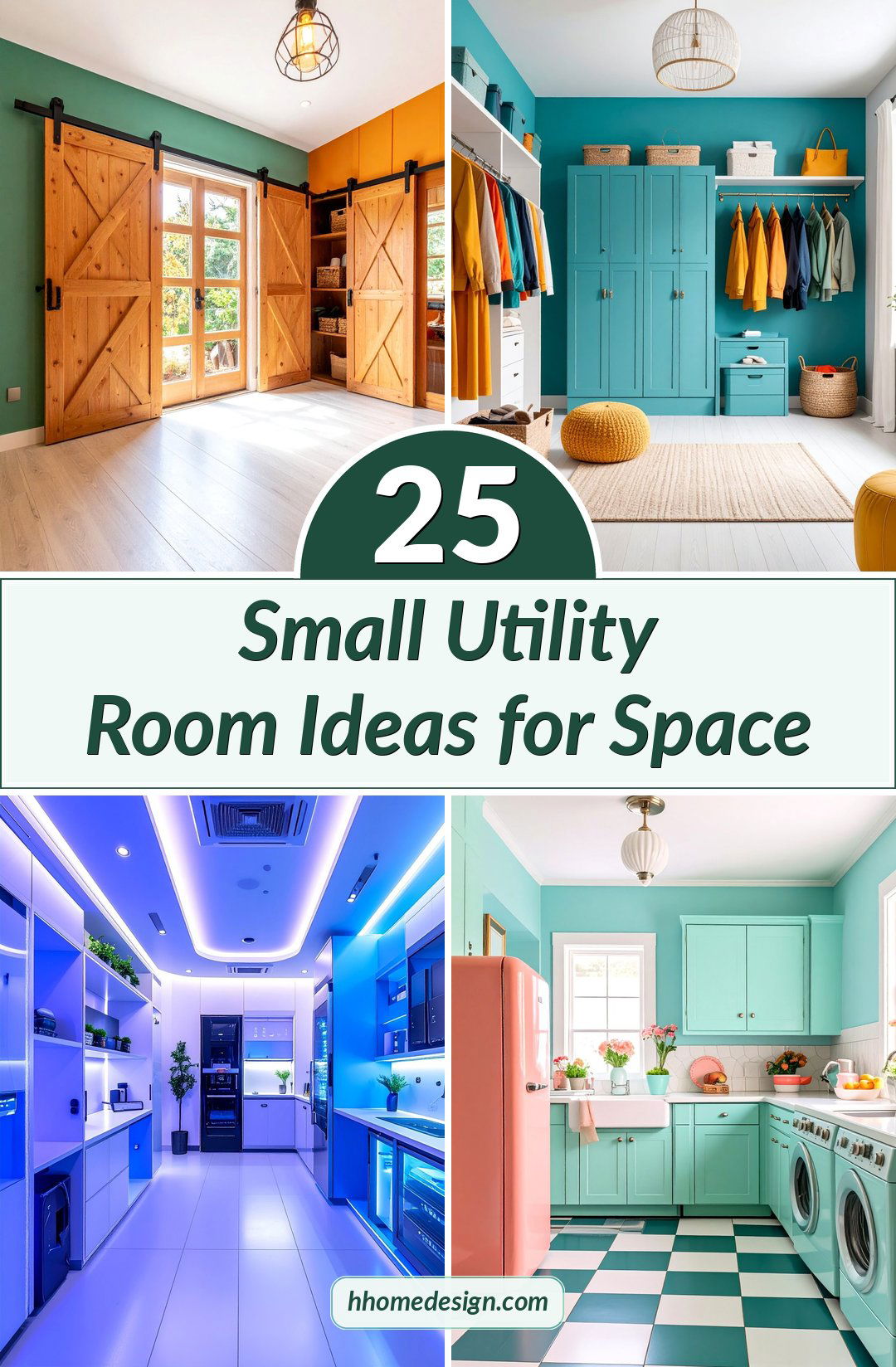 25 Small Utility Room Ideas for Space