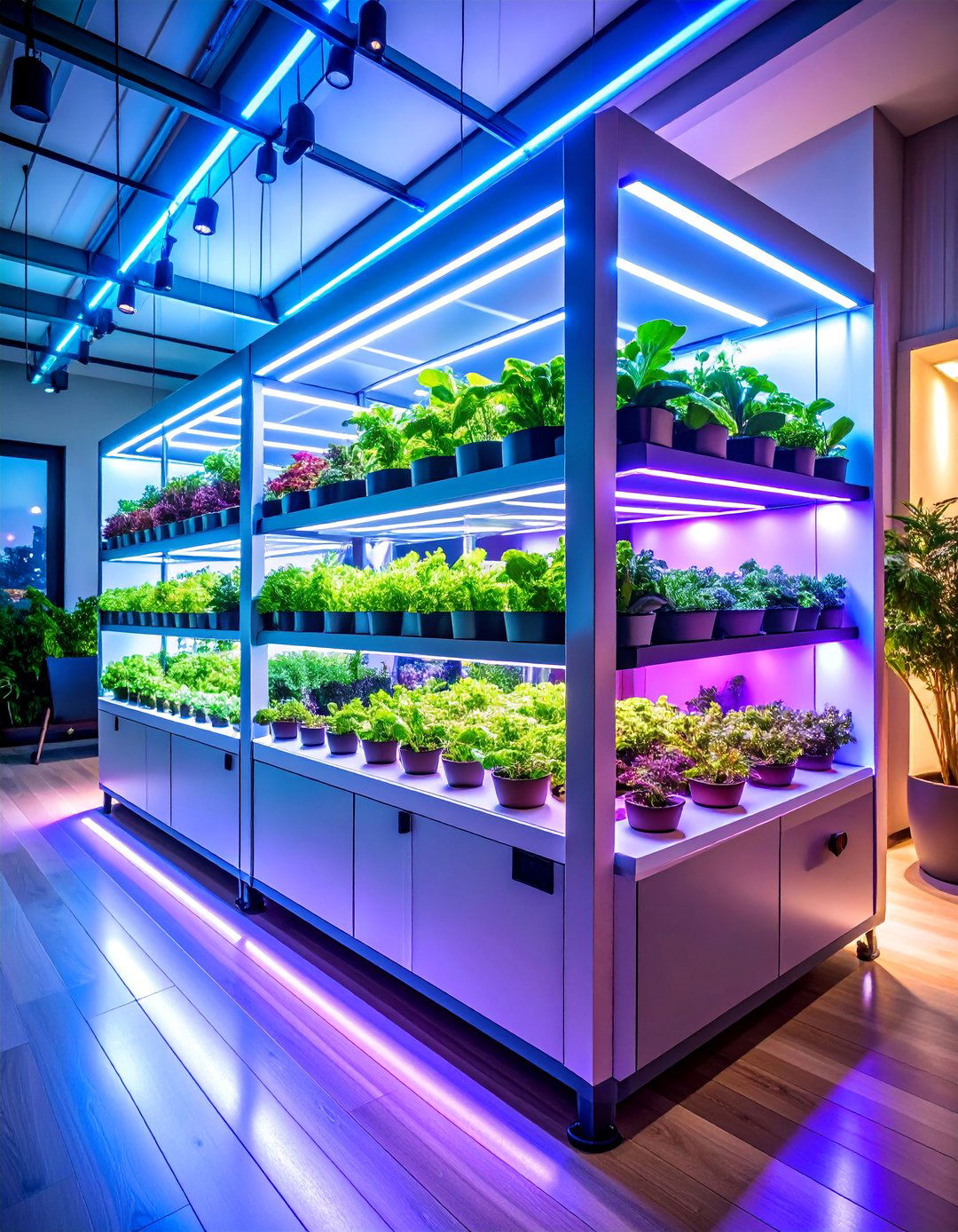 Smart Garden Pod with App Controlled Automation - 25 Urban Garden Ideas