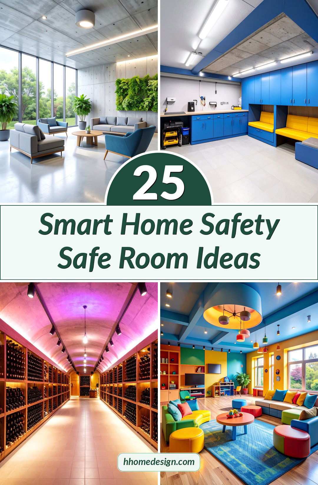 25 Smart Home Safety Safe Room Ideas