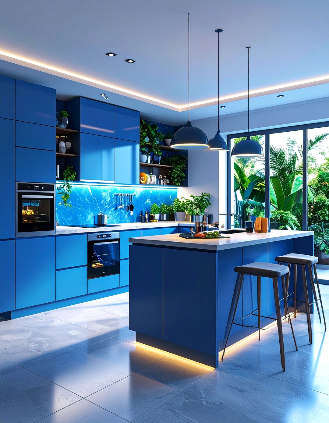 Smart Home Technology Integration - 25 Modern Kitchen Ideas