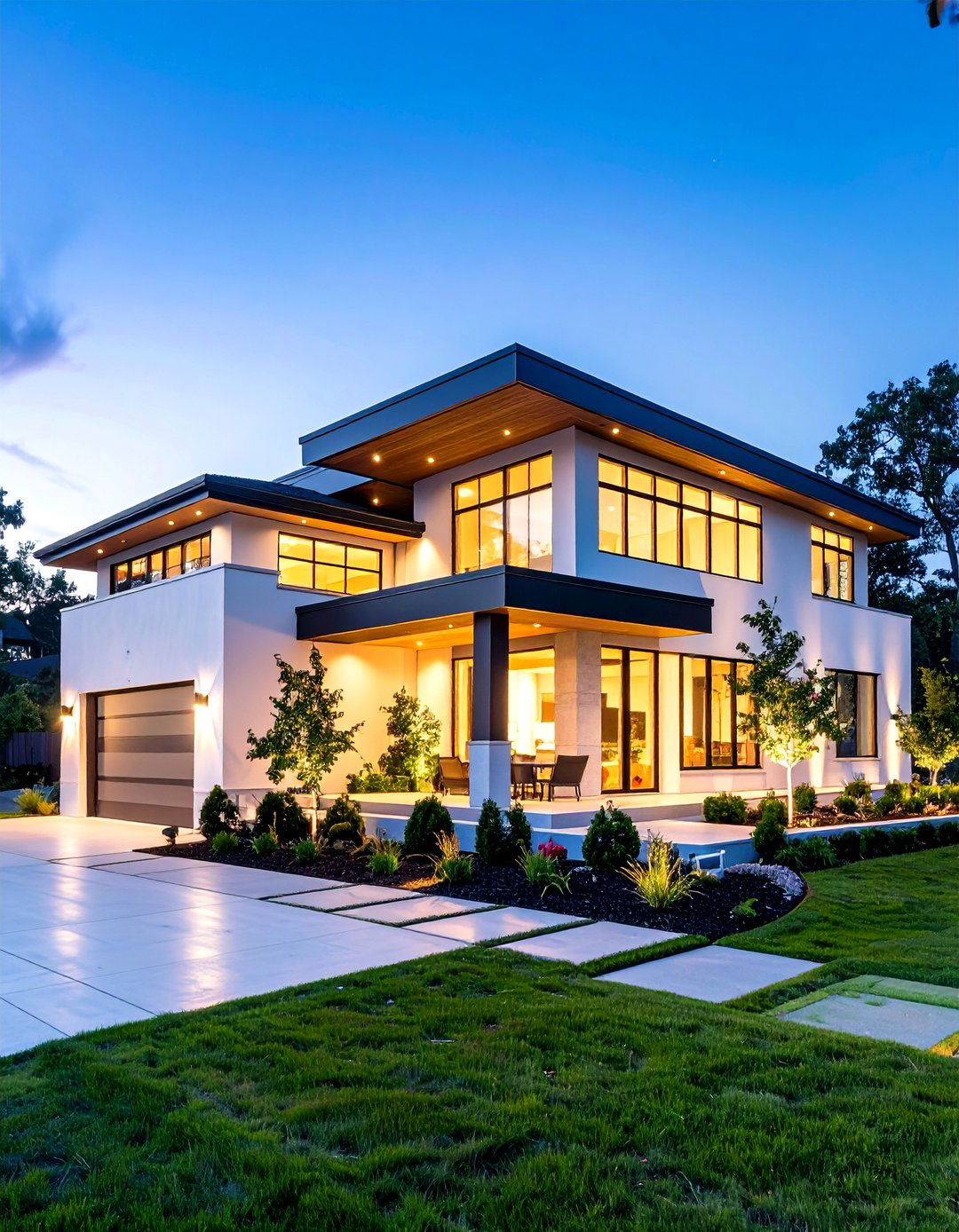Smart Home Technology with Invisible Integration - 25 Curb Appeal Inspiration for Ranch Homes