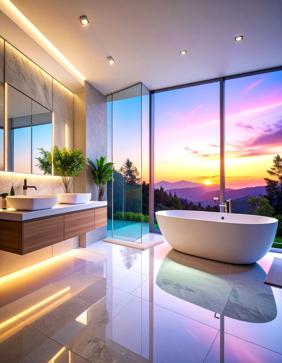 Smart Privacy Electrochromic Film Design - 25 Window Film Designs