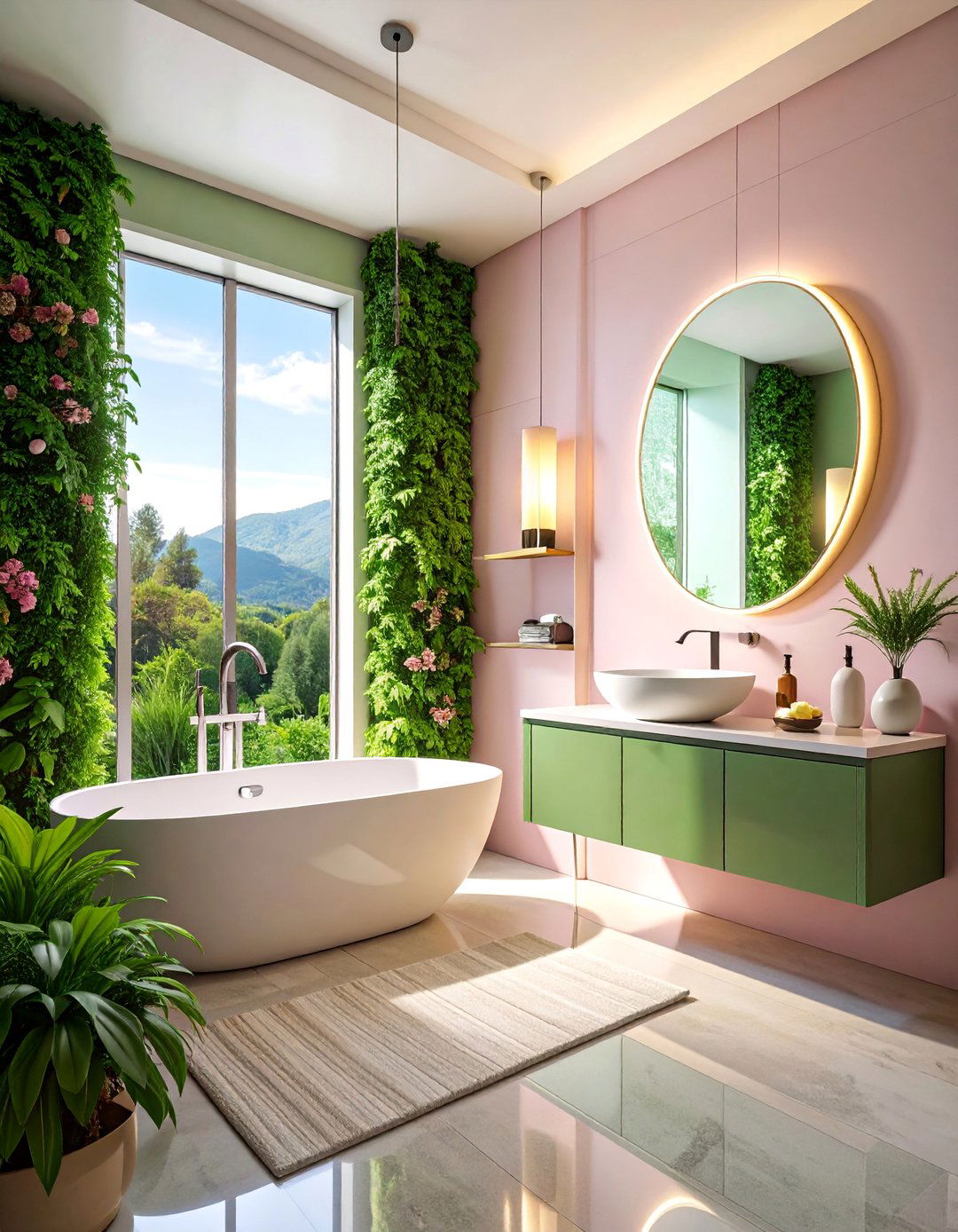 Smart Technology Bathroom with Voice Activated Controls - 25 Handicap Bathroom Ideas