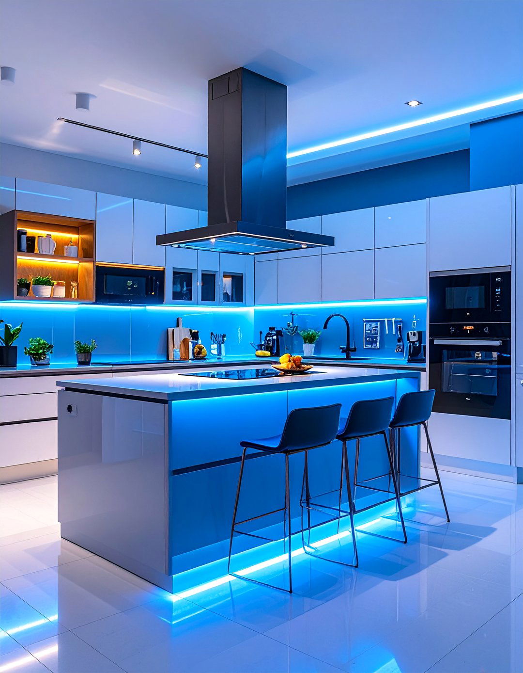 Smart Technology Integration Kitchen - 25 Luxury Kitchen Ideas