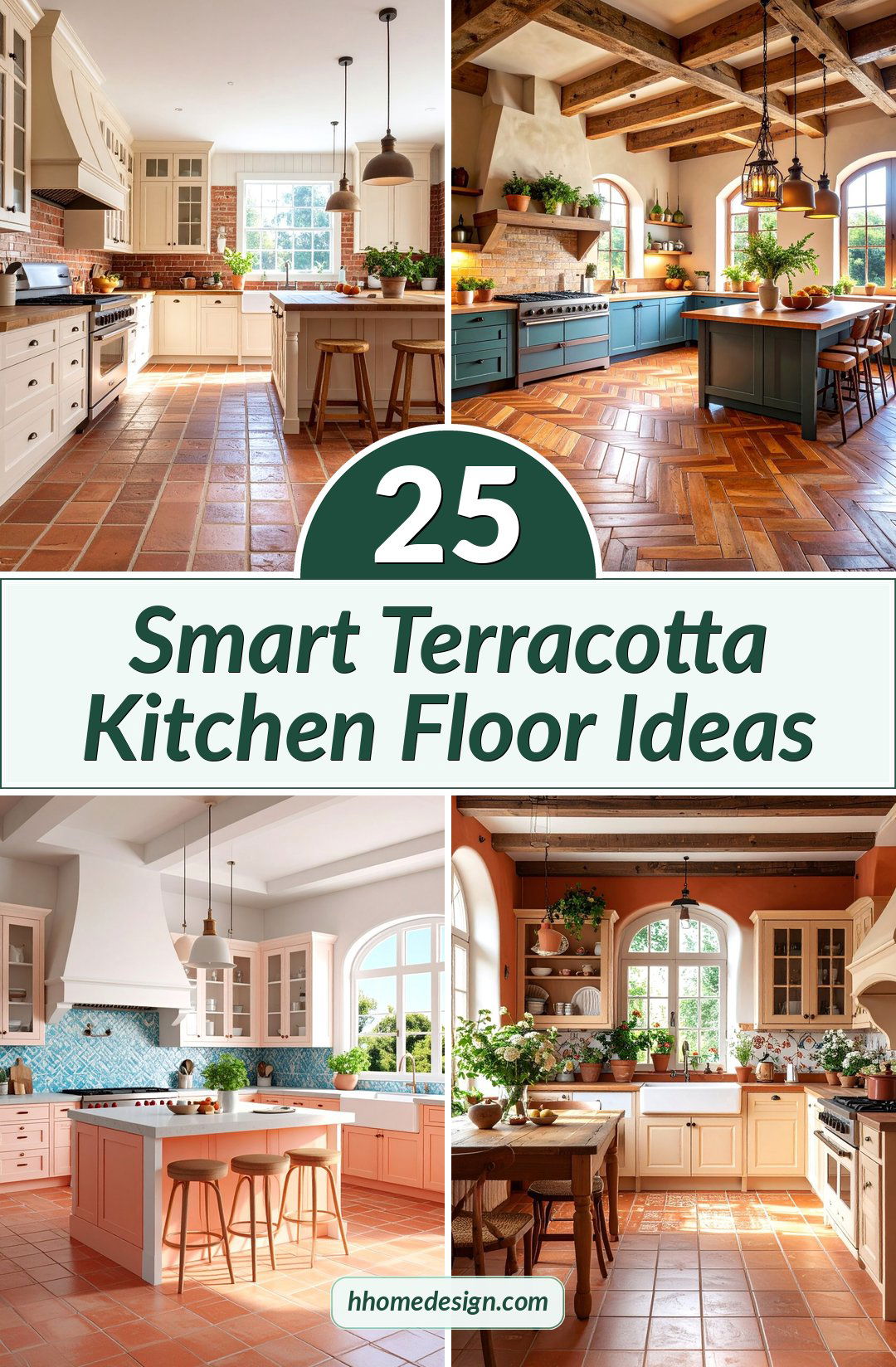 25 Smart Terracotta Kitchen Floor Ideas