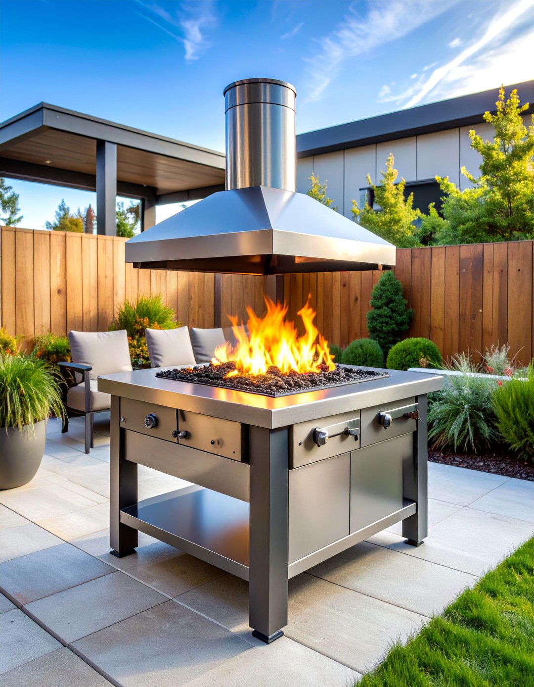 Smokeless Fire Pit BBQ Design - 25 Bbq Pit Ideas