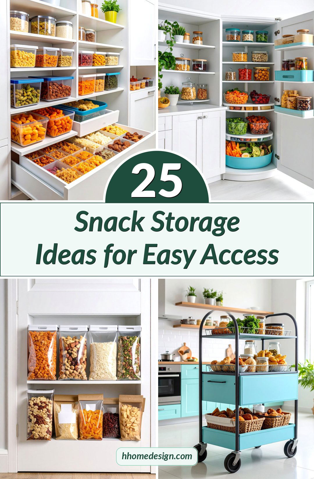 25 Snack Storage Ideas for Easy Access