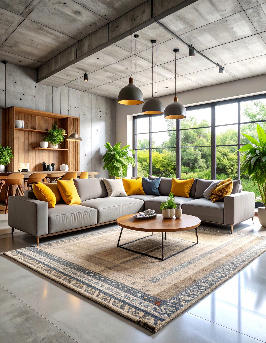 Soft Brutalist Family Room - 25 Brutalist Interior Design Ideas