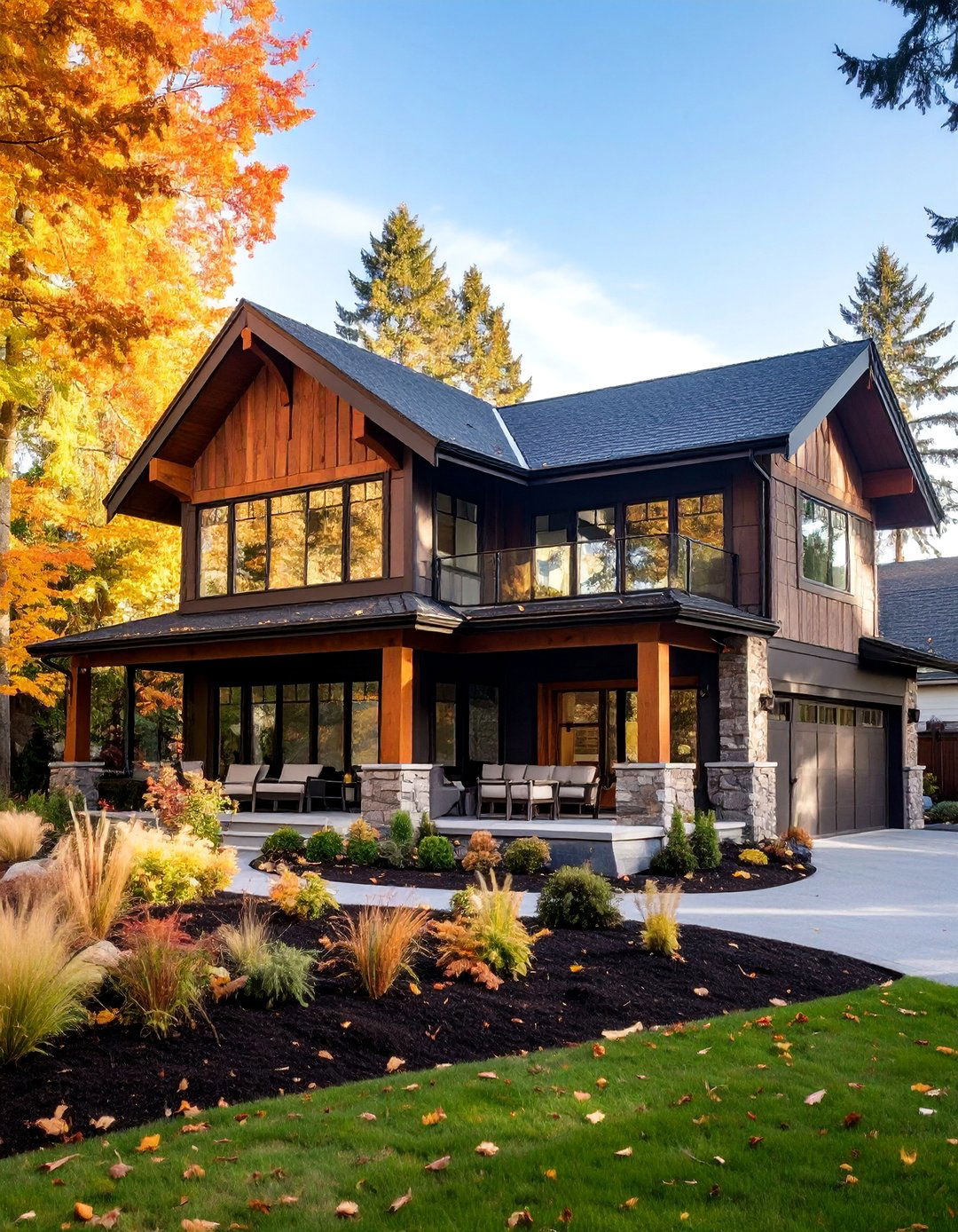 Soft Mushroom Brown Transitional - 25 Brown Exterior House Colors