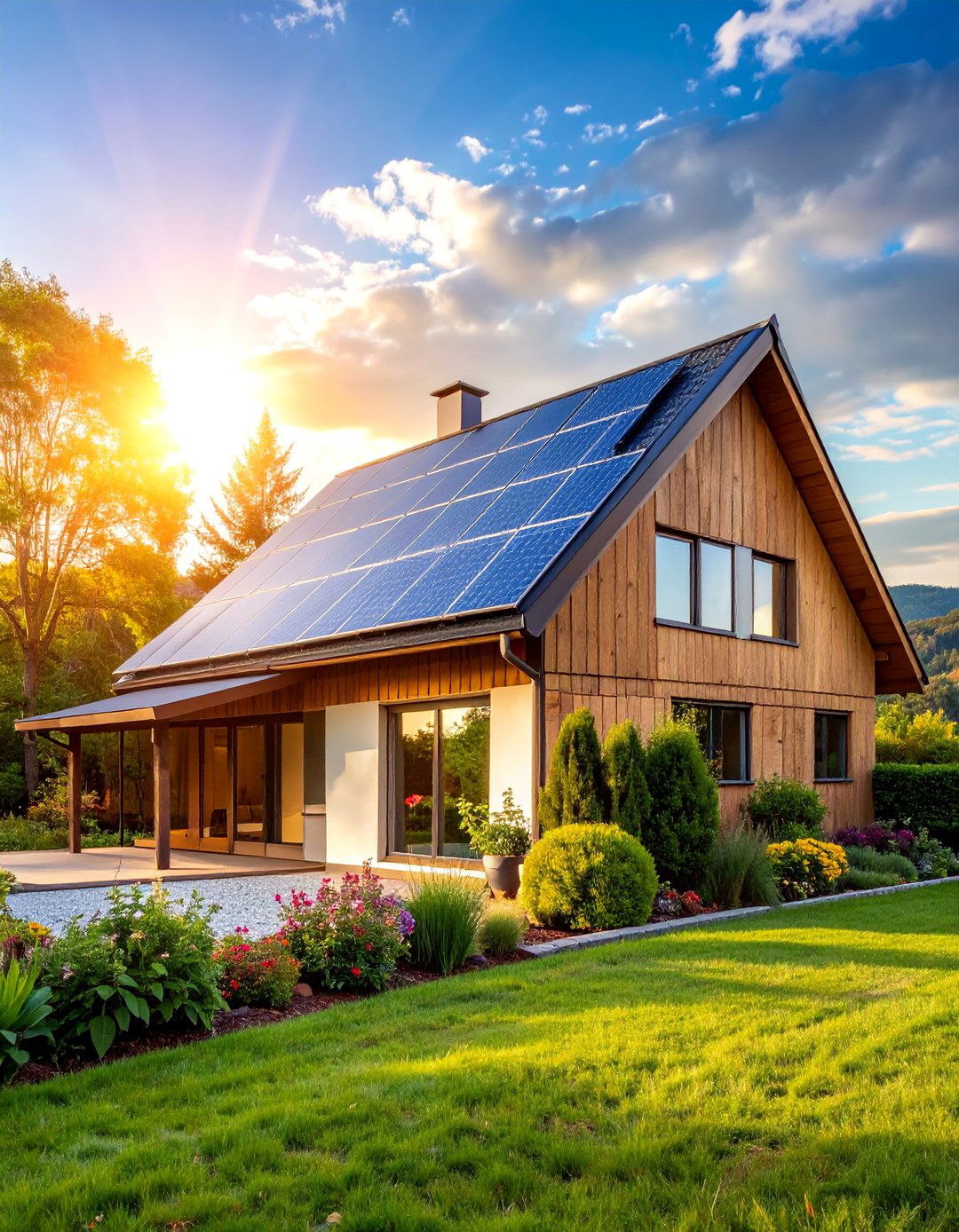 Solar Integrated Modern Barn Design - 25 Barn House Exterior Ideas