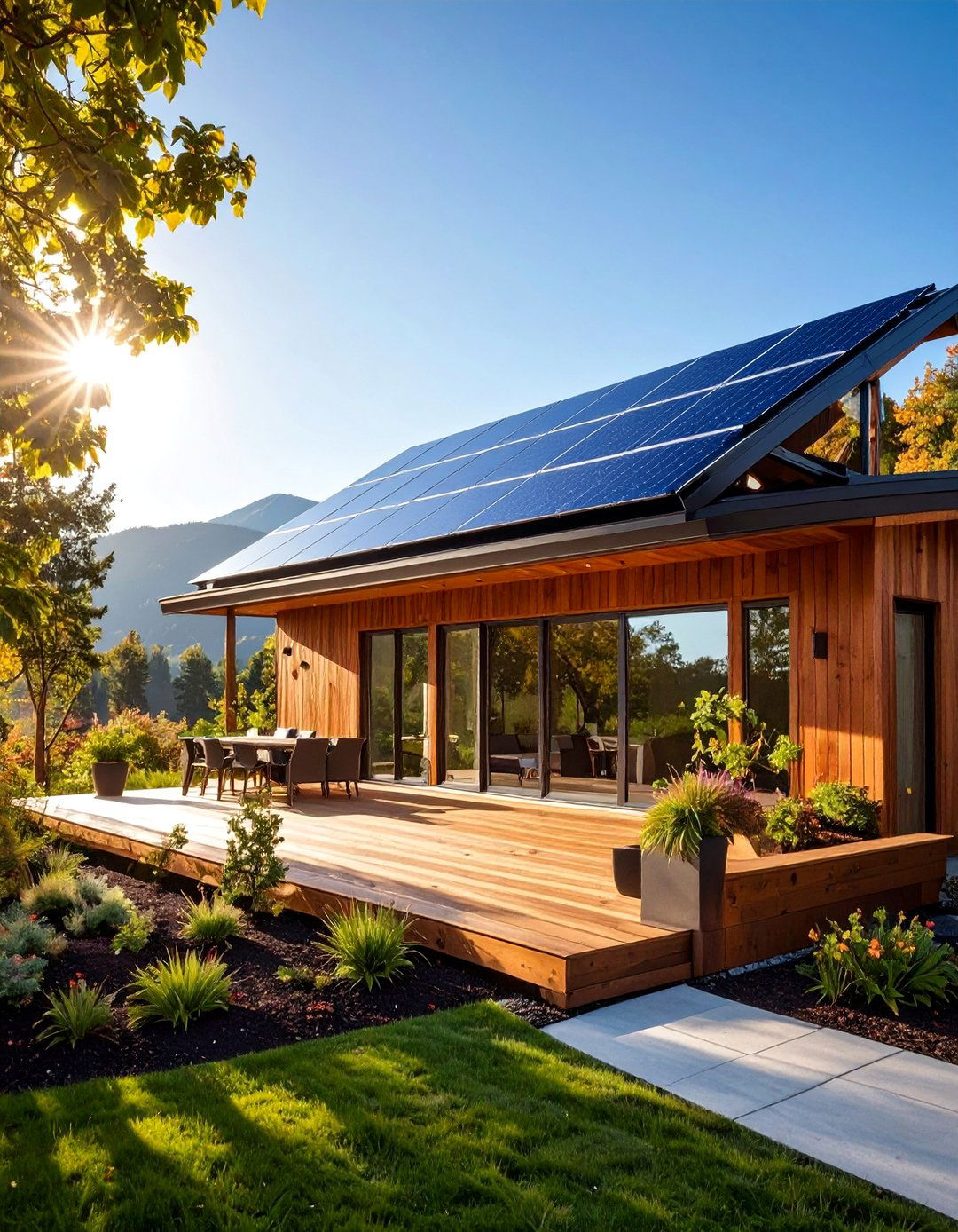 Solar Panel Integrated Mid Century Modern Exterior - 25 Mid-Century Modern Exterior Home Ideas