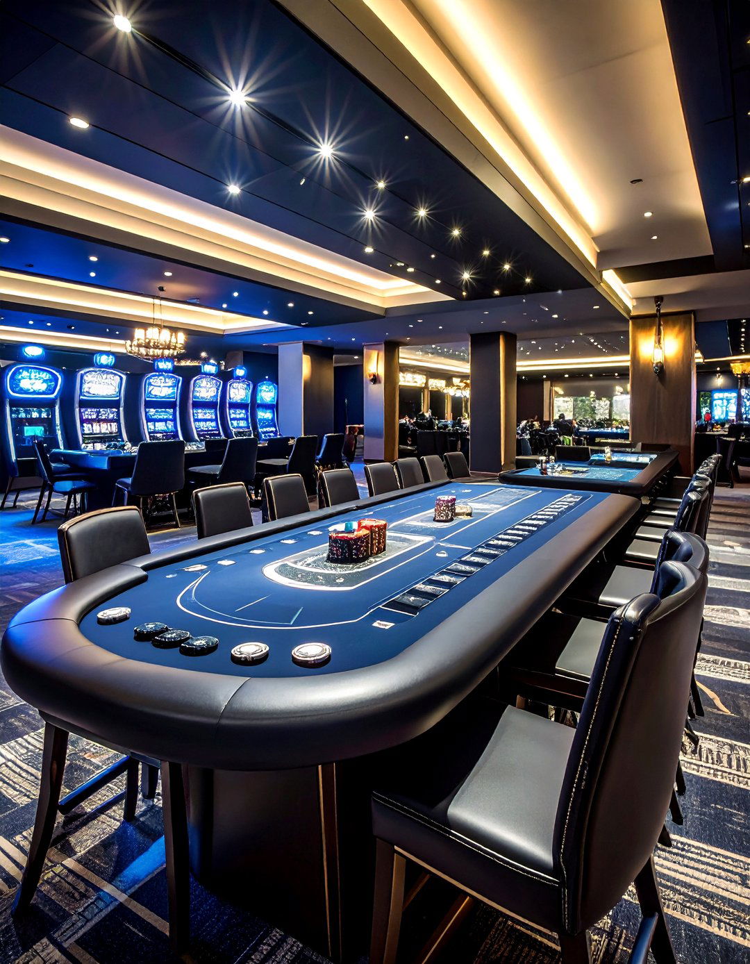 Sophisticated Black and White Casino Night - 25 Black and White Wedding Ideas