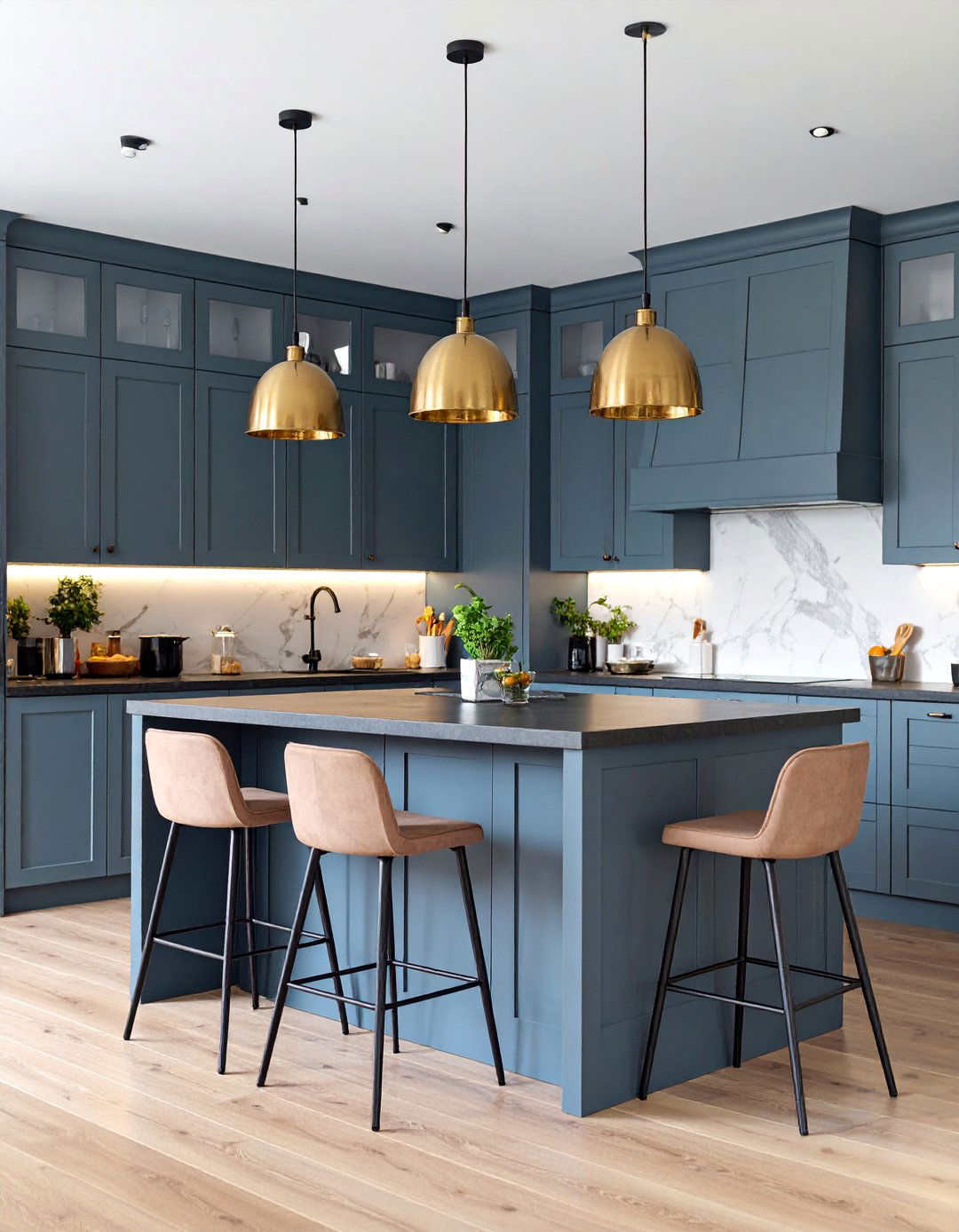 Sophisticated Greige Kitchen Island Design - 25 Greige Interior Design Ideas