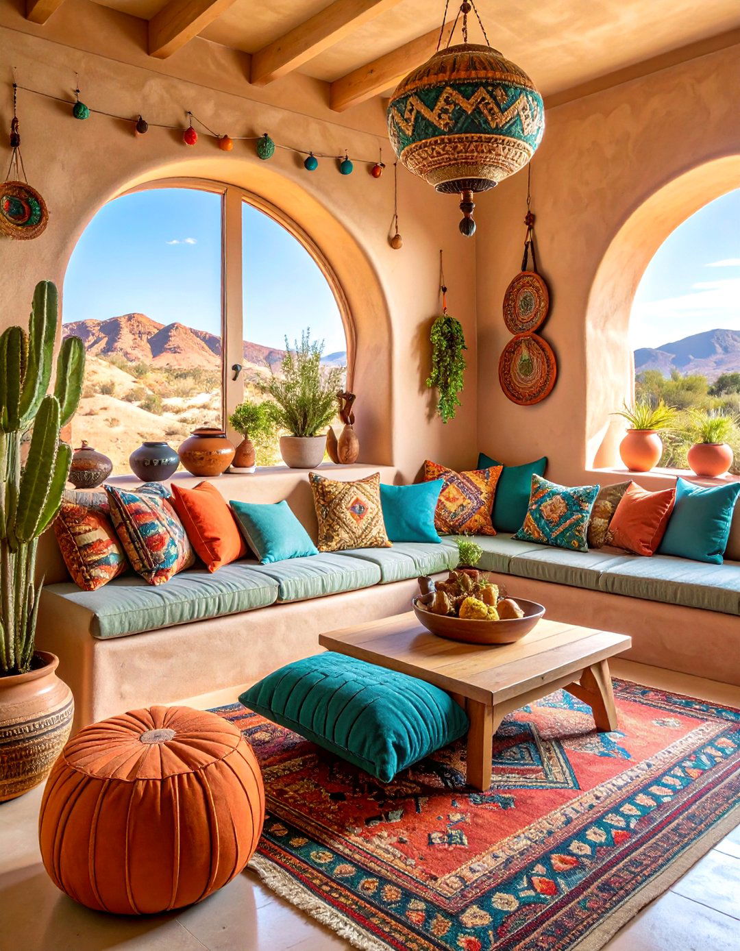 Southwestern Adobe Window Seat - 25 Window Seat Ideas