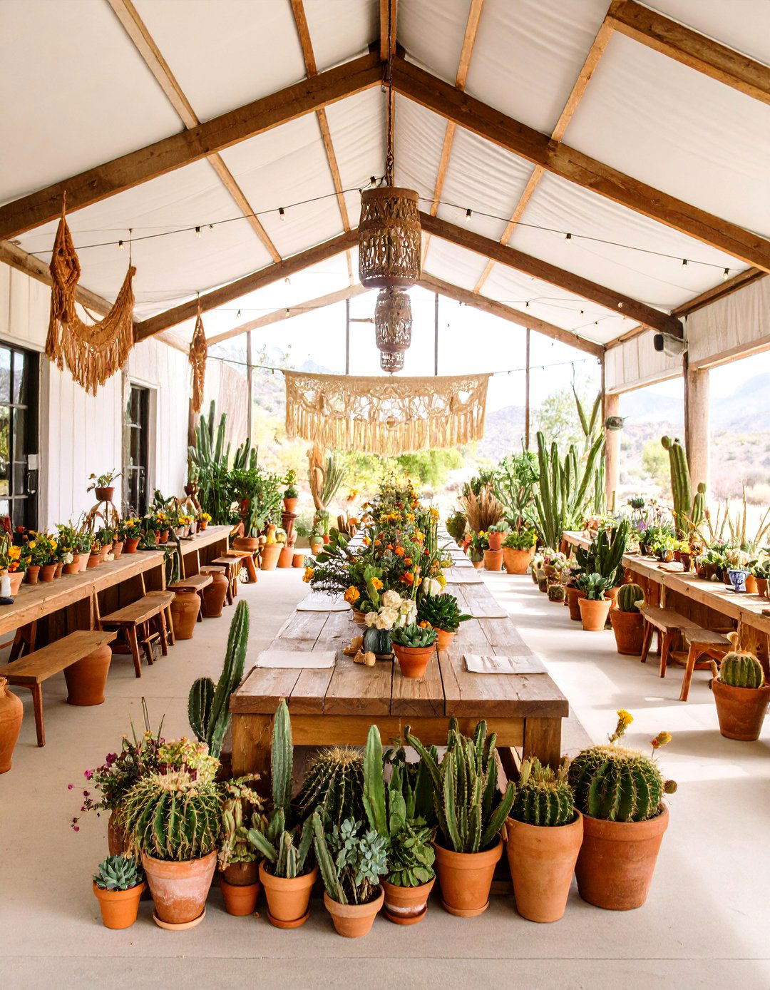 Southwestern Barn Wedding with Desert Elements and Terra Cotta - 25 Barn Wedding Ideas